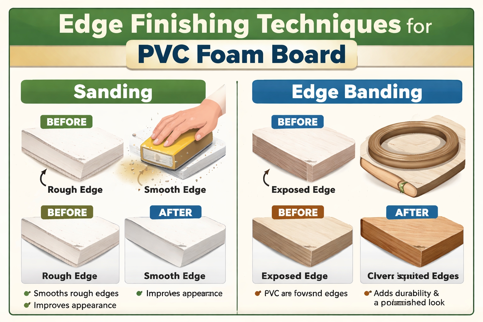 Como cortar e processar placa de espuma de PVC